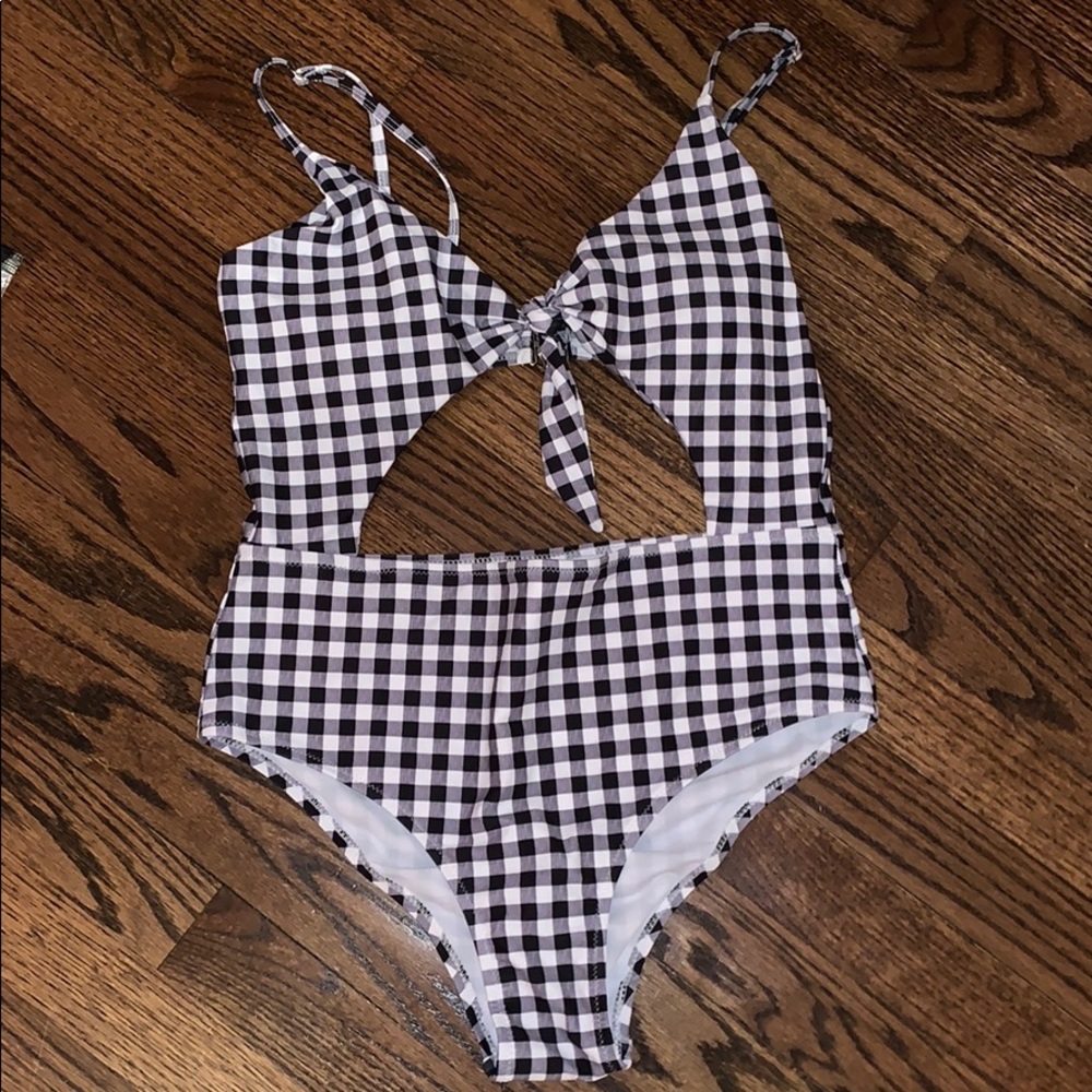 Checkered One Piece Suit A&E